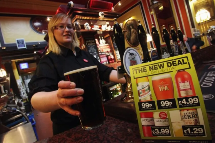 Call that a pint? Over two-thirds of beer served in pubs is short measured