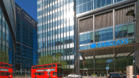 Barclays in Moorgate vandalised as three arrested in apparent Palestine protest