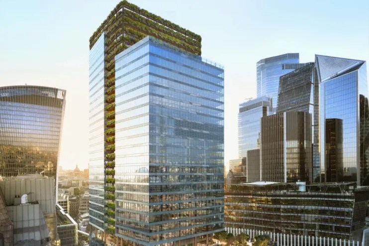 AXA hits ‘milestone’ in super green skyscraper project