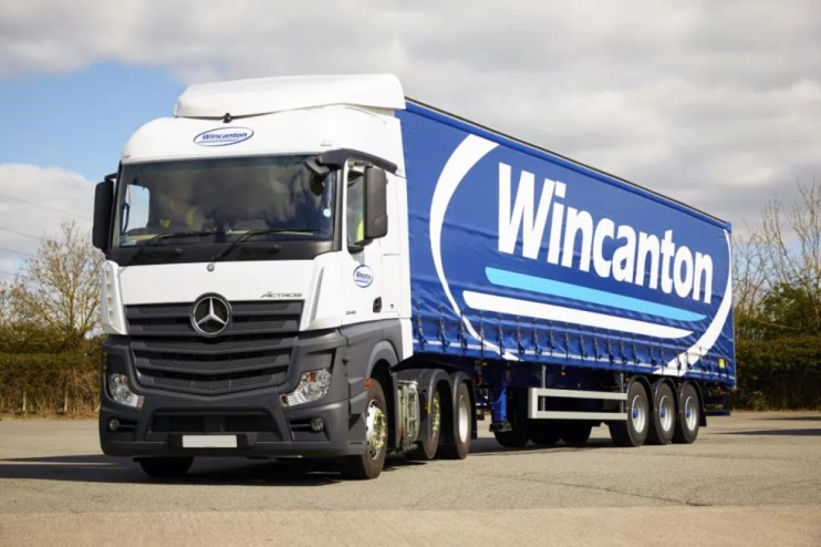 Wincanton slipped into the red before London deslisting by US logistics giant