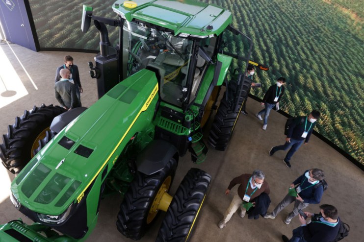 John Deere’s UK profit triples as sales soar by almost £100m