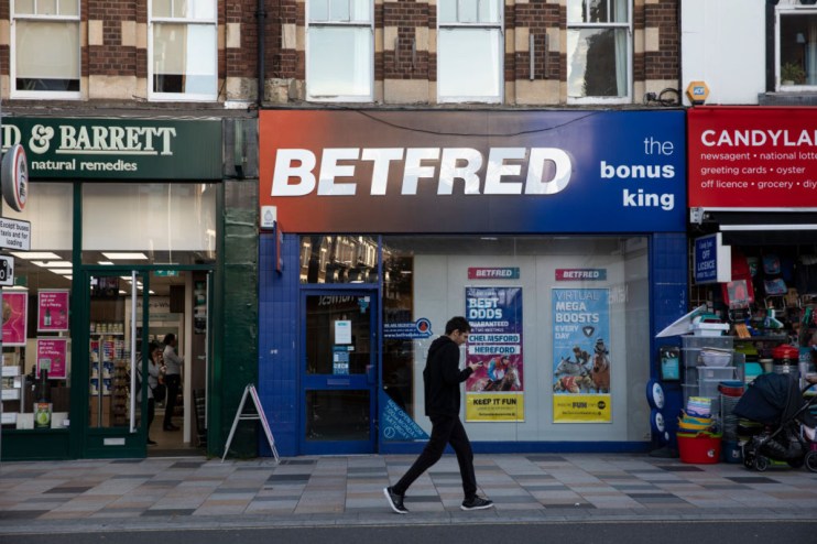 Betfred enters the red despite online gambling surge