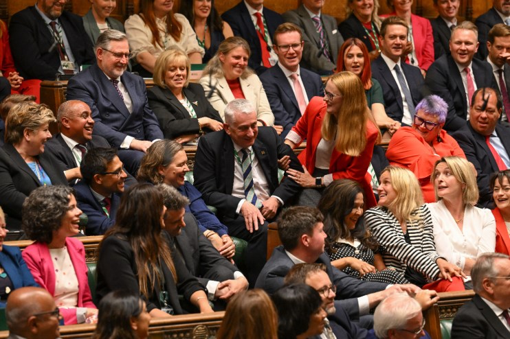 MPs sworn into Parliament as Lindsay Hoyle re-elected as Commons Speaker