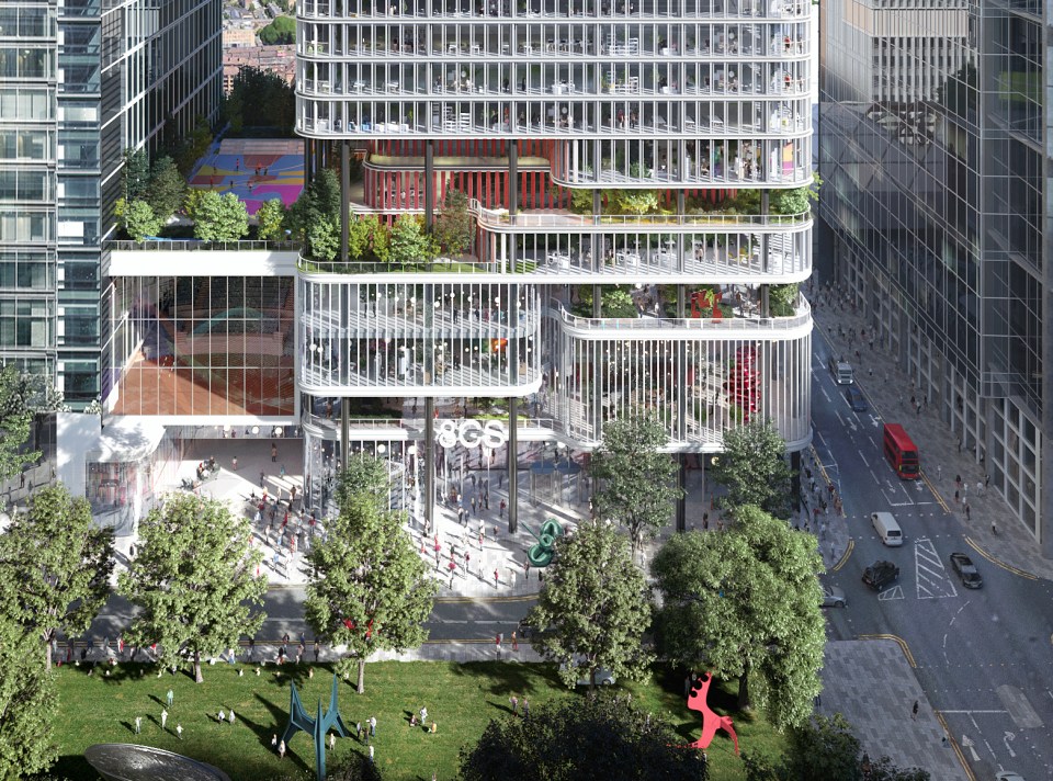 Canary Wharf unveils spectacular plans for ‘reimagined’ HSBC building