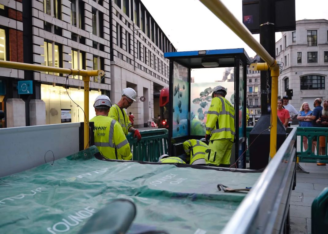 Banksy: City of London moves art installation to Guildhall so it’s ‘properly protected’