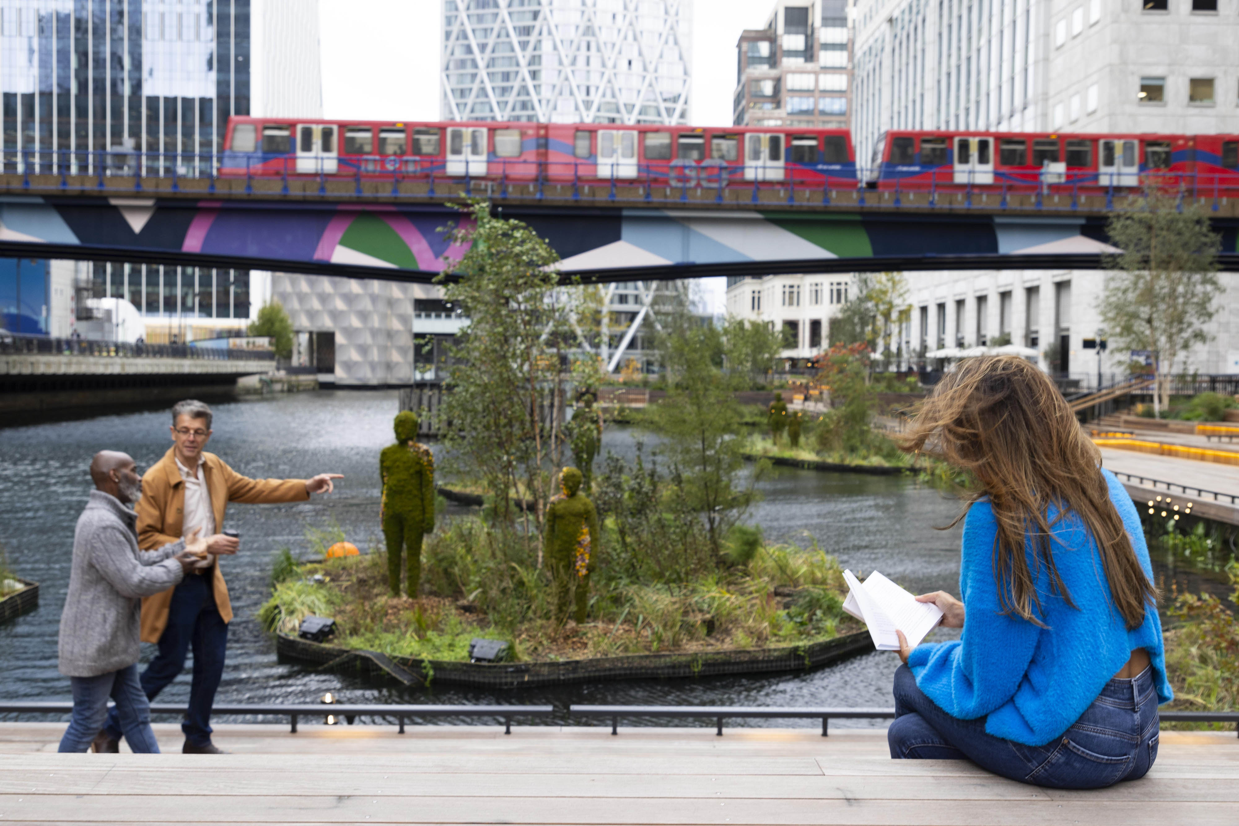 Canary Wharf unveils ‘urban oasis’ in historic partnership with the Eden Project