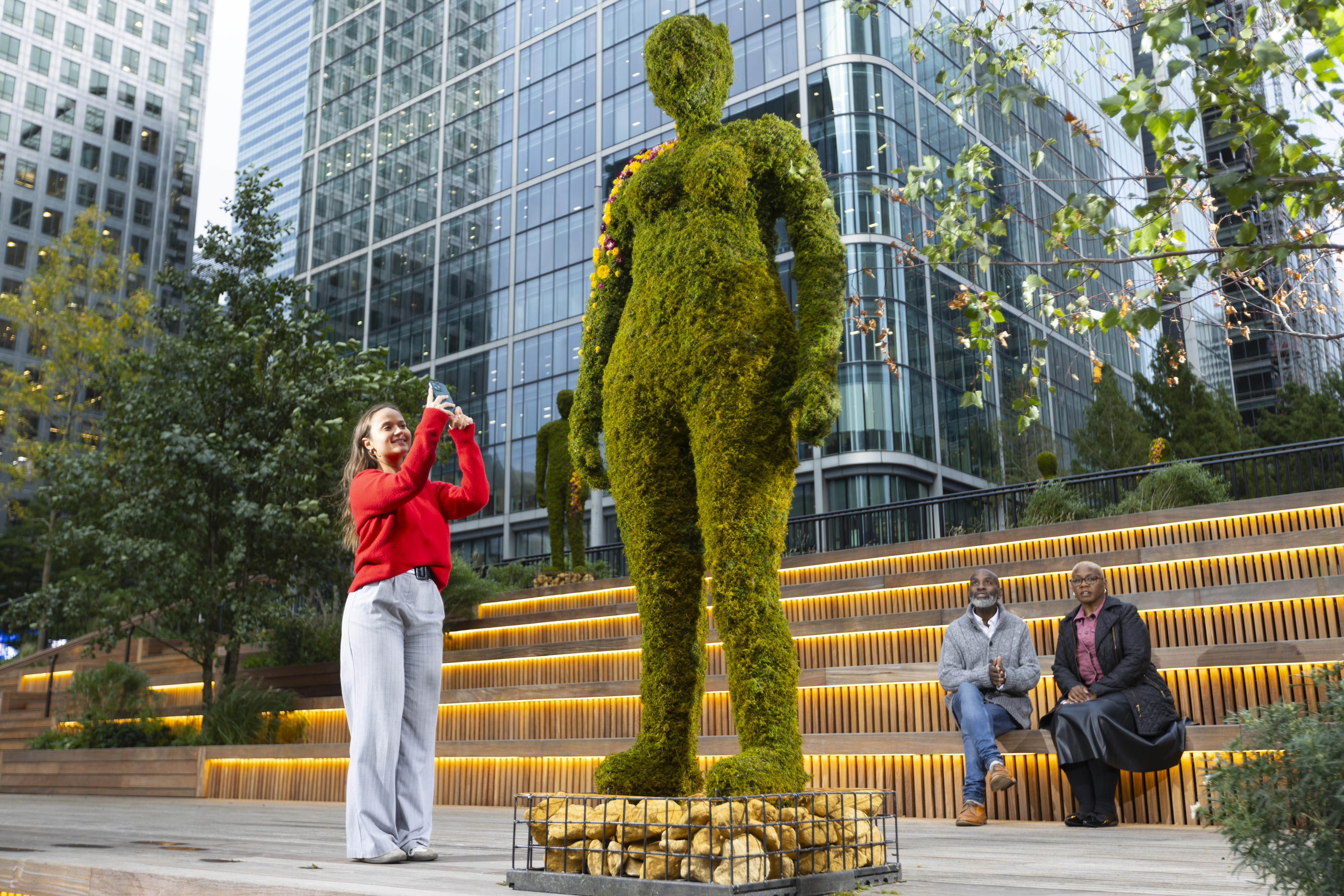 Canary Wharf unveils ‘urban oasis’ in historic partnership with the Eden Project