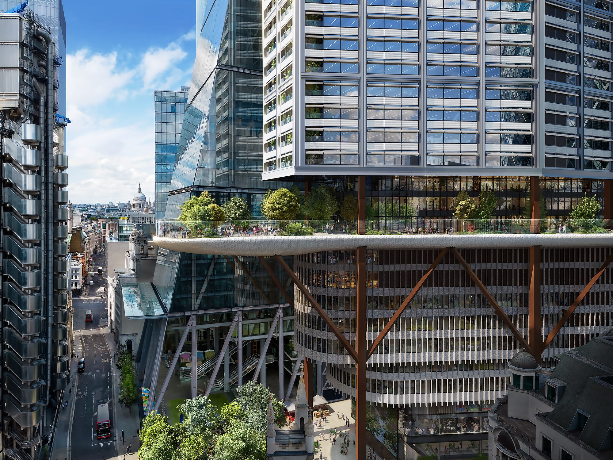 Updated plans for City of London’s Tallest Skyscraper: 1 Undershaft