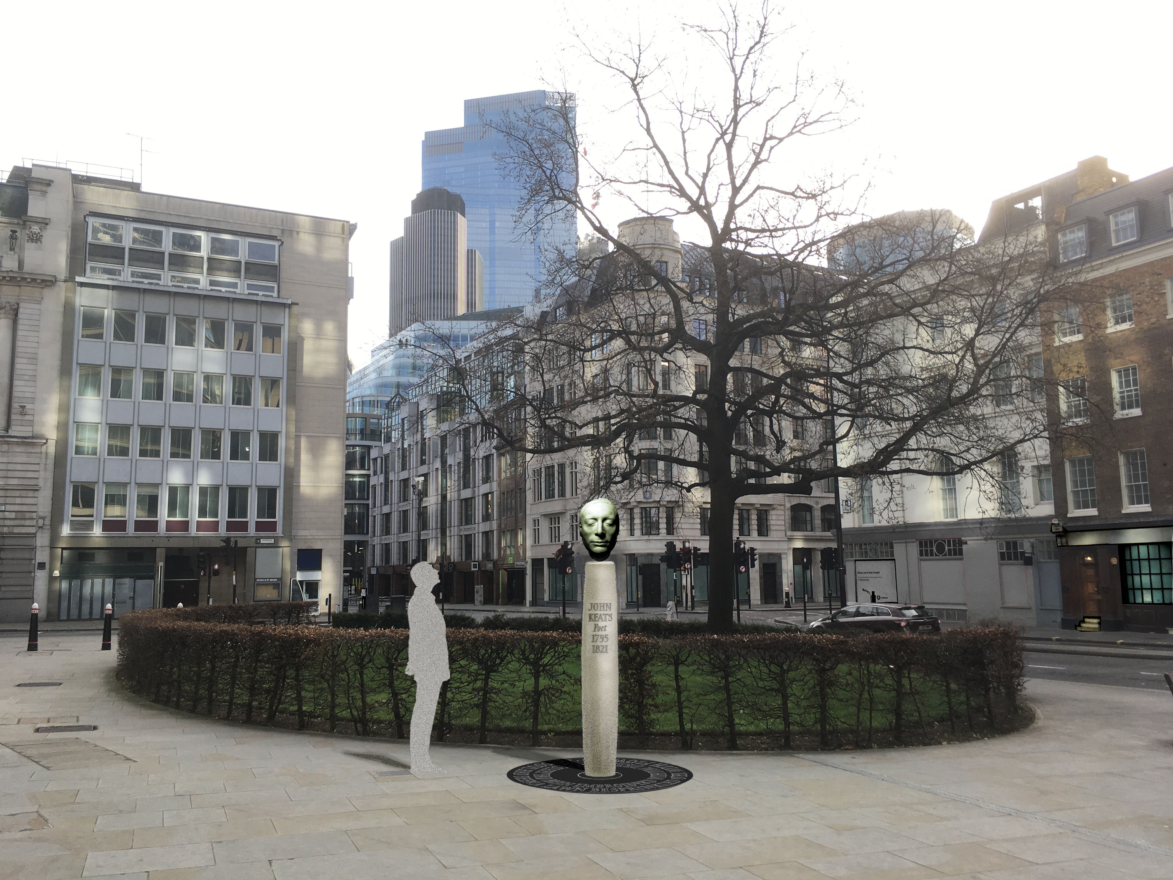 Bronze sculpture of poet John Keats to be unveiled in London