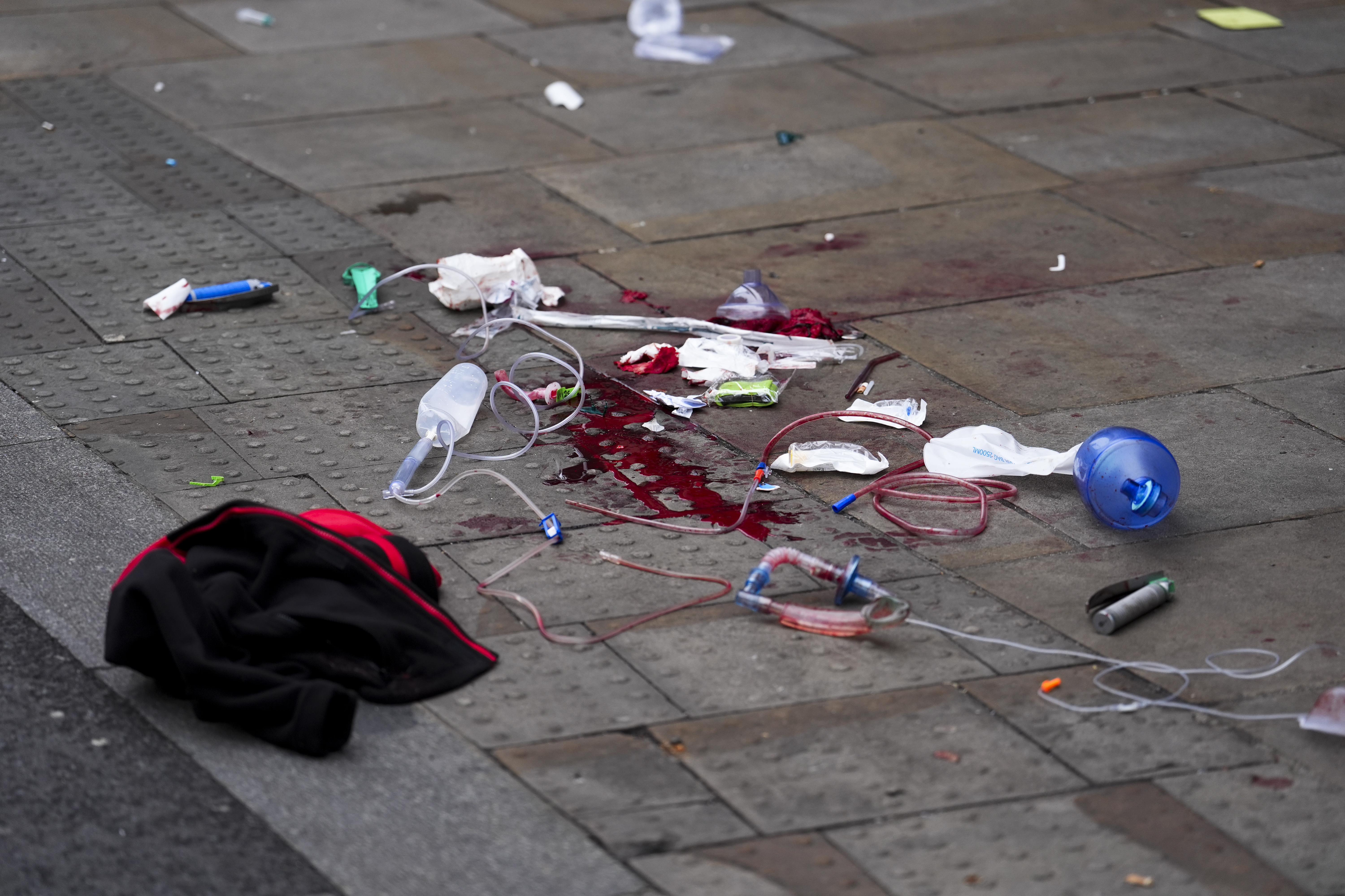 Man arrested on suspicion of attempted murder after car hits pedestrians in London’s West End